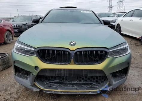 2019 BMW M5 z USA, uszkodzony, nr VIN WBSJF0C53KB284461